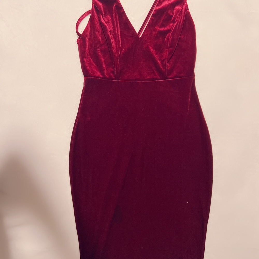 PRIVY velvet dress